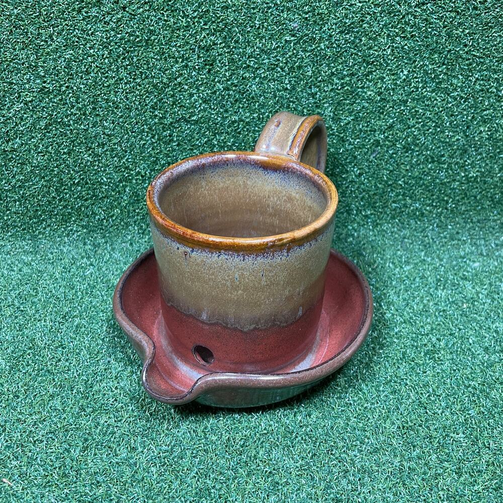 Vintage Ceramic Bacon Maker Stoneware Pottery